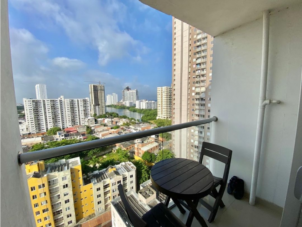 ARRIENDO APARTAMEBTO AMOBLADO DE TRES ALCOBAS EN TORICES