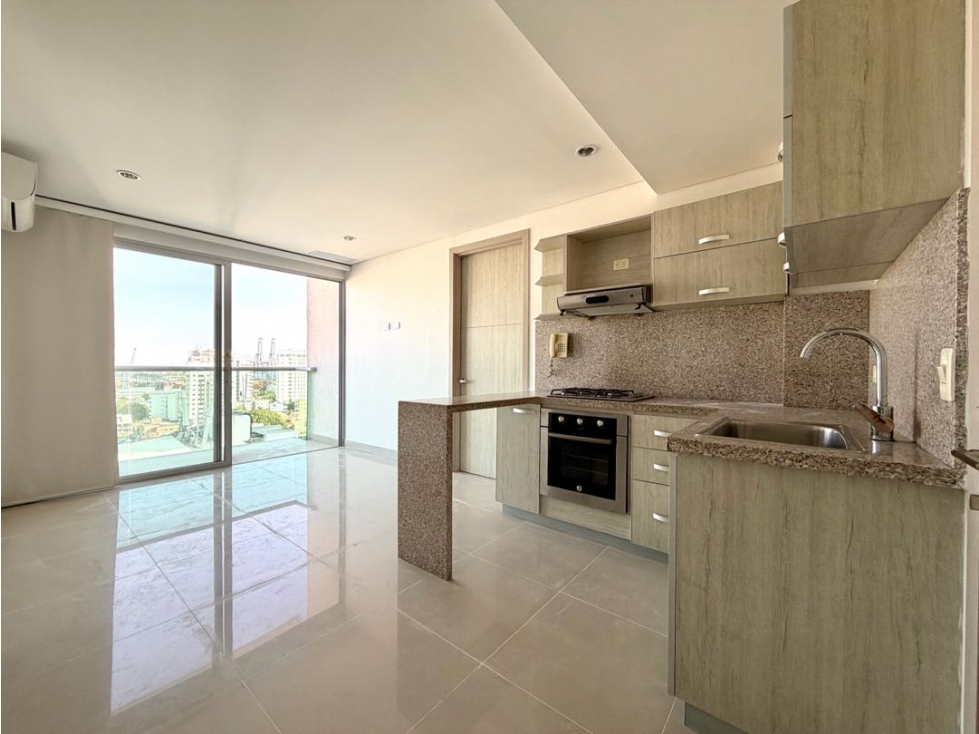 ARRIENDO APARTAMENTO 1 HABITACIÓN EDIFICIO BAMBU 320 MANGA CARTAGENA — foto 3