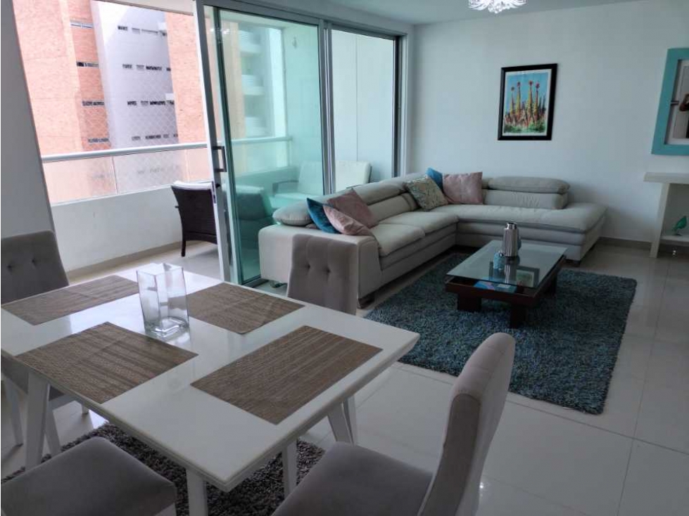 Arriendo apartamento amoblado Altos del Limón, Barranquilla