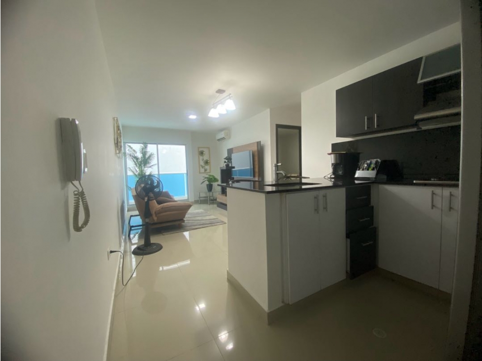 Venta apartamento amoblado sector Porvenir, Barranquilla