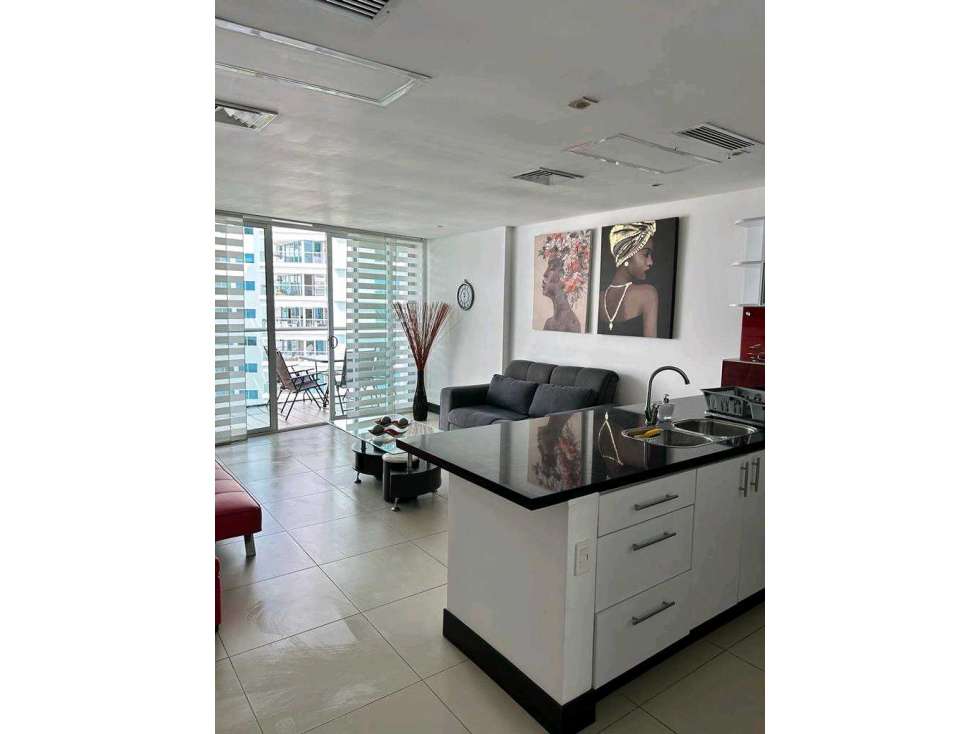 ARRIENDO APARTAMENTO AMOBLADO EN LA BOQUILLA - CARTAGENA COLOMBIA — foto 4