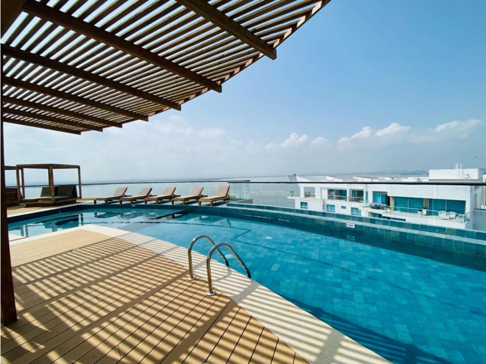 ARRIENDO APARTAMENTO AMOBLADO CARTAGENA 2 HABITACIONES