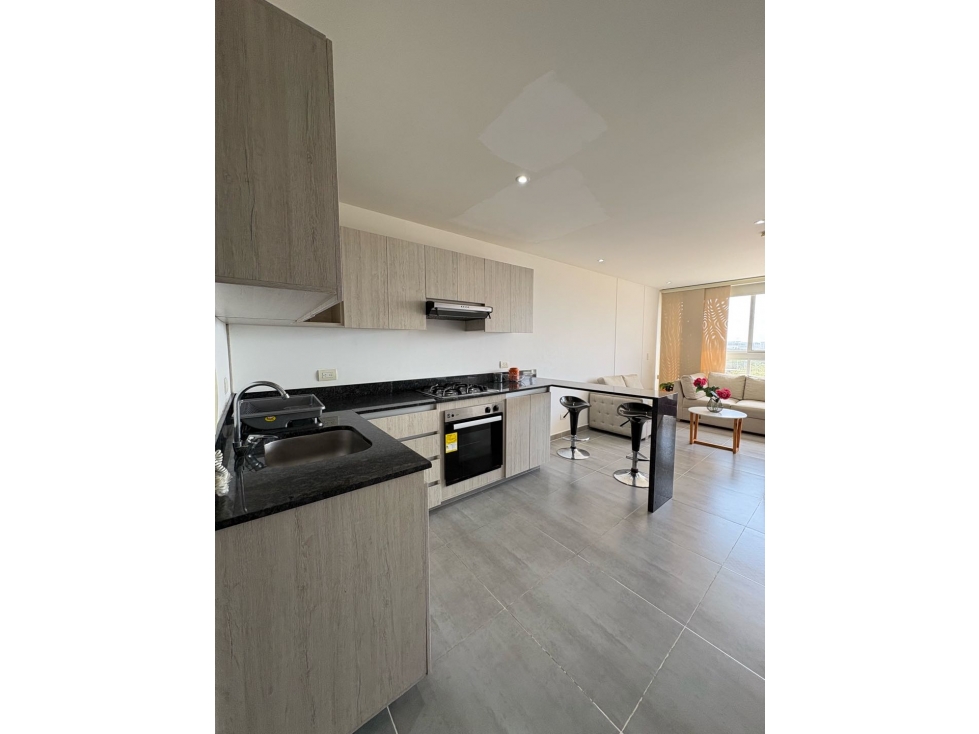 ALQUILER DE APARTAMENTO AMOBLADO PORTAL DE GENOVEZ - PUERTO COLOMBIA