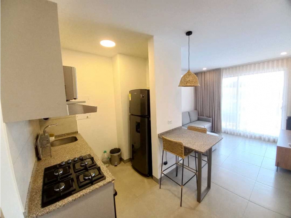 ARRIENDO APARTAMENTO AMOBLADO EN SANTA MARTA SECTOR DONJACA — foto 5