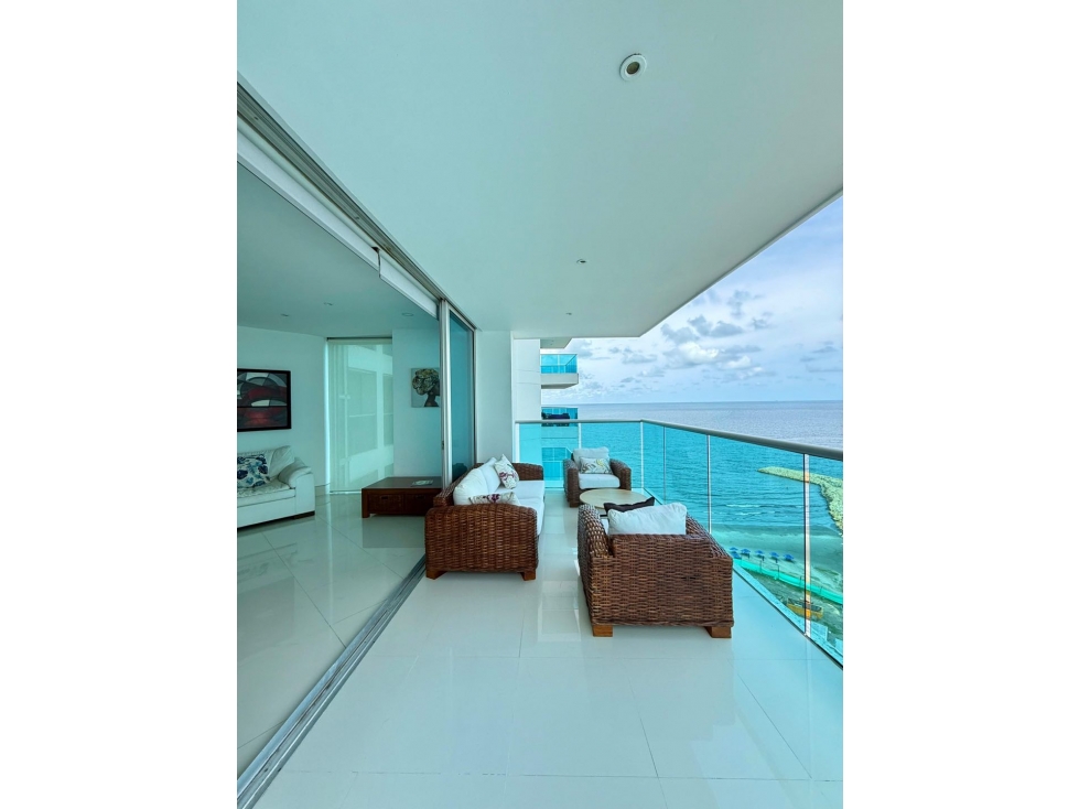 arriendo apartamento en Bocagrande en primera LINEA