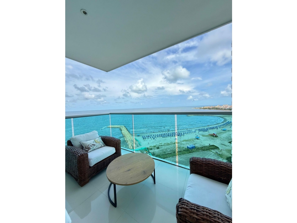 arriendo apartamento en Bocagrande en primera LINEA — foto 3