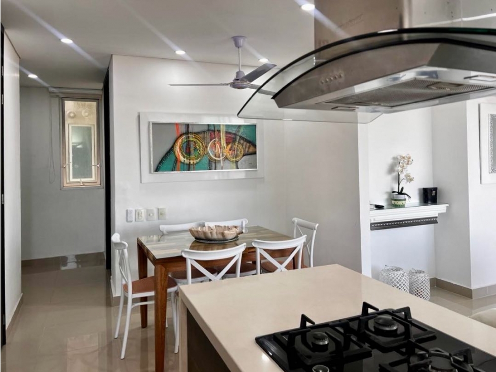 ARRIENDO APARTAMENTO AMOBLADO VISTA BAHIA MANGA CARTAGENA — foto 4
