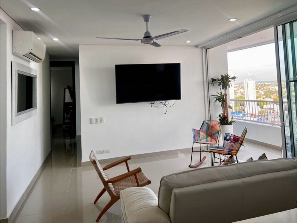 ARRIENDO APARTAMENTO AMOBLADO VISTA BAHIA MANGA CARTAGENA — foto 5