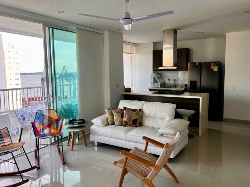 ARRIENDO APARTAMENTO AMOBLADO VISTA BAHIA MANGA CARTAGENA — foto 6