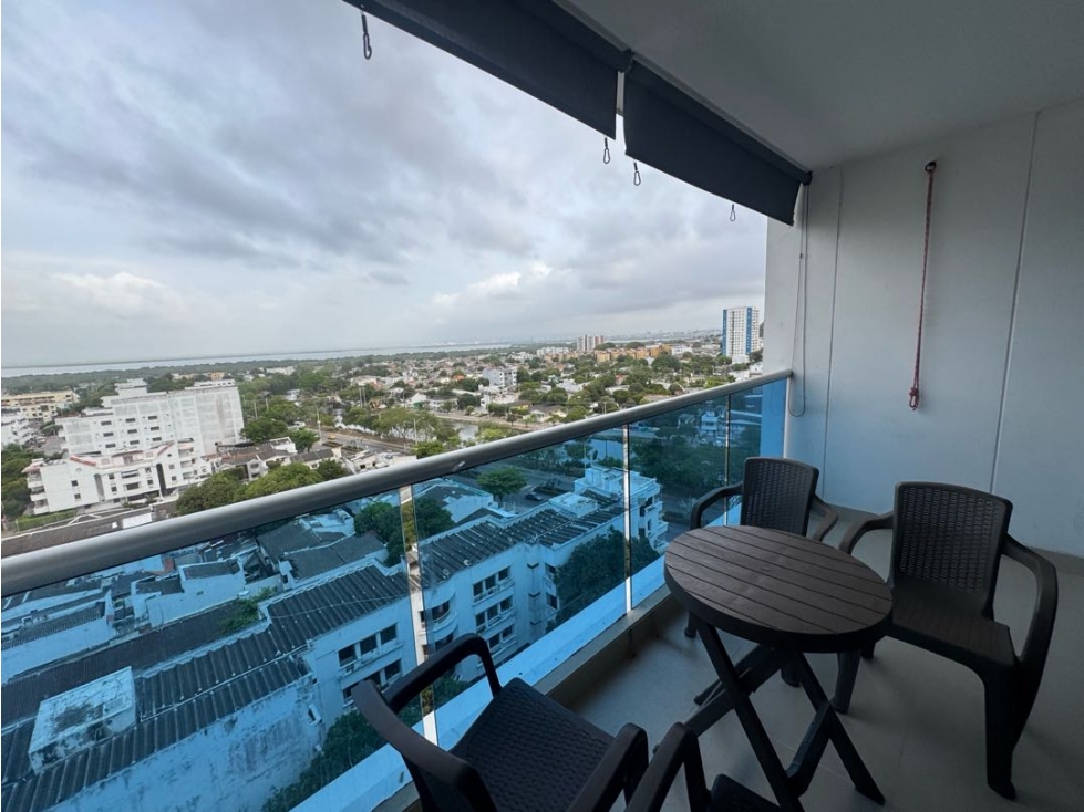 ARRIENDO APARTAMENTO AMOBLADO EN CRESPO DE DOS HABITACIONES