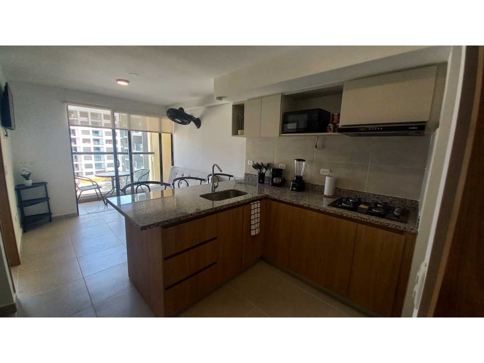ARRIENDO APARTAMENTO AMOBLADO SANTA MARTA — foto 2