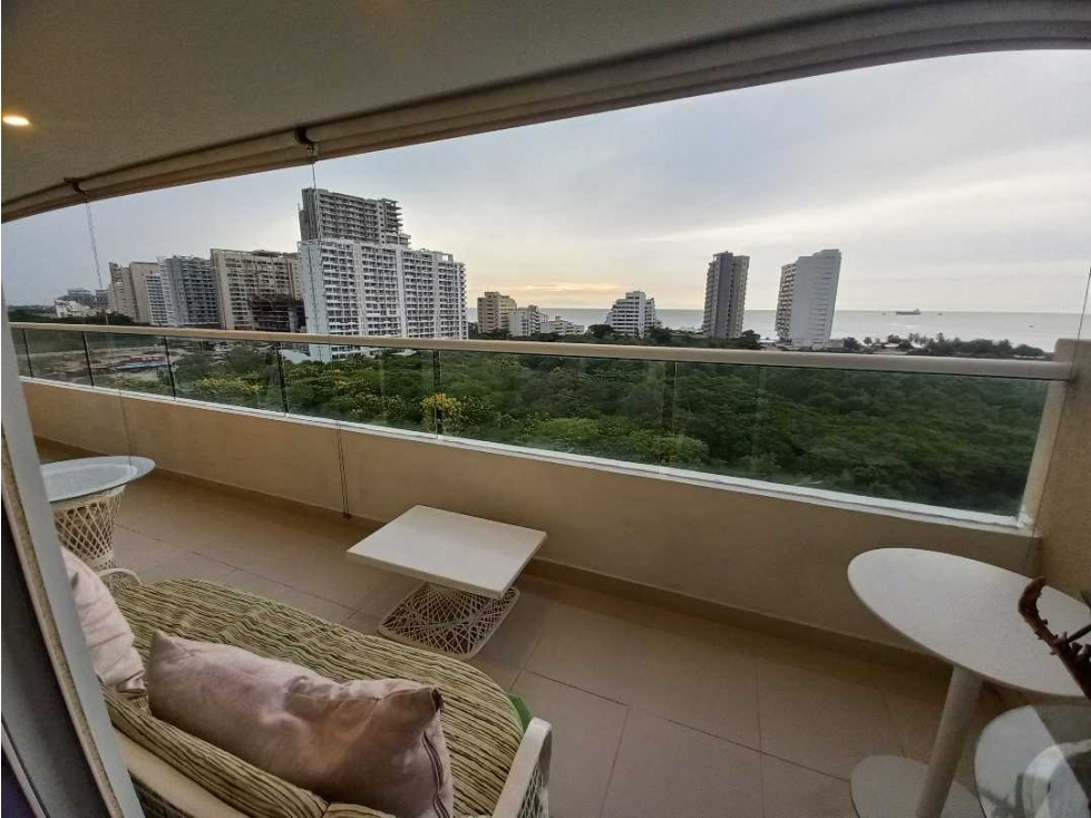 ARRIENDO APARTAMENTO AMOBLADO RESERVA POZOS COLORADOS SANTA MARTA