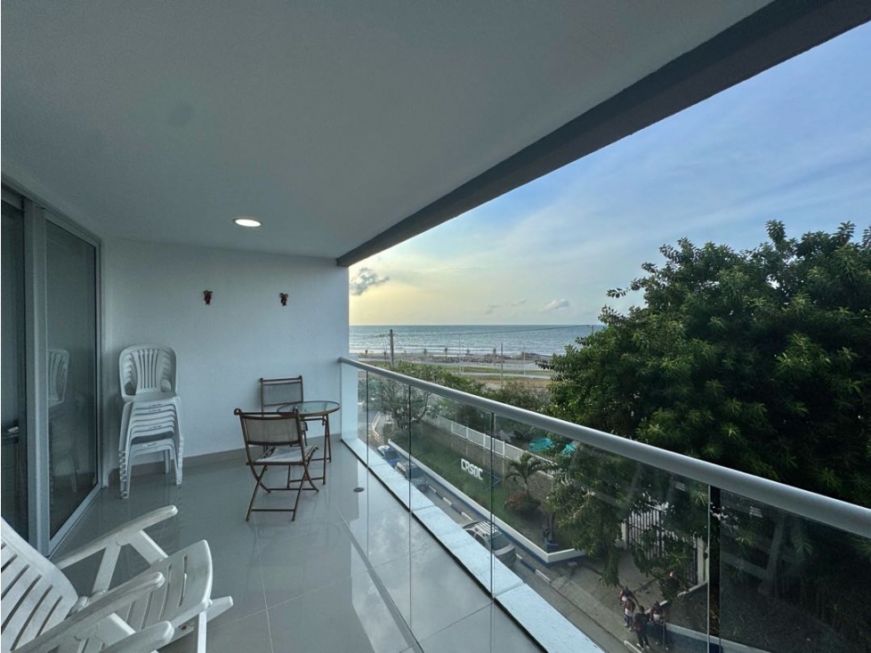 Arriendo Apartamento Amoblado de 2 Habitaciones con Vista al Mar — foto 3