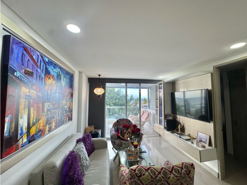 Arriendo Apartamento Amoblado de 2 Habitaciones con Vista al Mar — foto 6