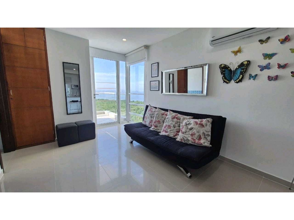 ARRIENDO APARTAMENTO CARTAGENA ZONA NORTE EDIFICIO ATABEIRA — foto 2