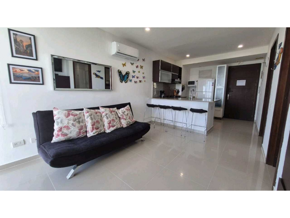 ARRIENDO APARTAMENTO CARTAGENA ZONA NORTE EDIFICIO ATABEIRA — foto 3