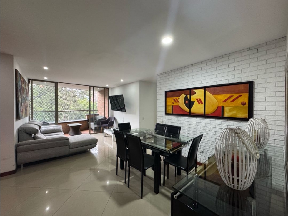 Arriendo apartamento amoblado. El Poblado. Unidad completa. — foto 4