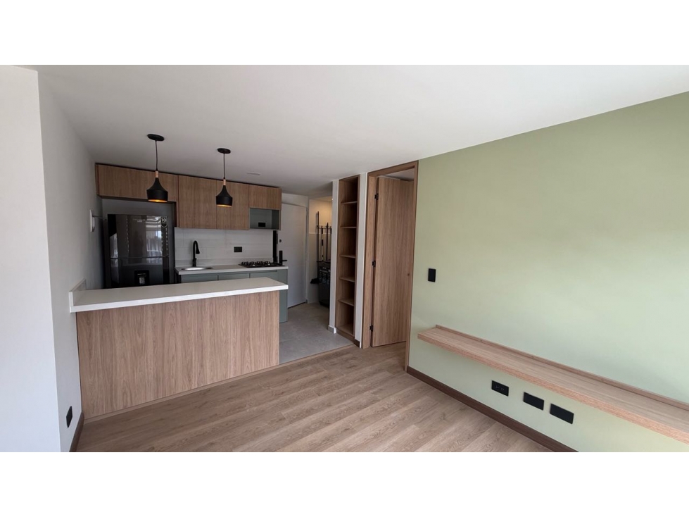 Arriendo apartamento en LA CANDELARIA 1 alcoba. ESTRENAR — foto 3