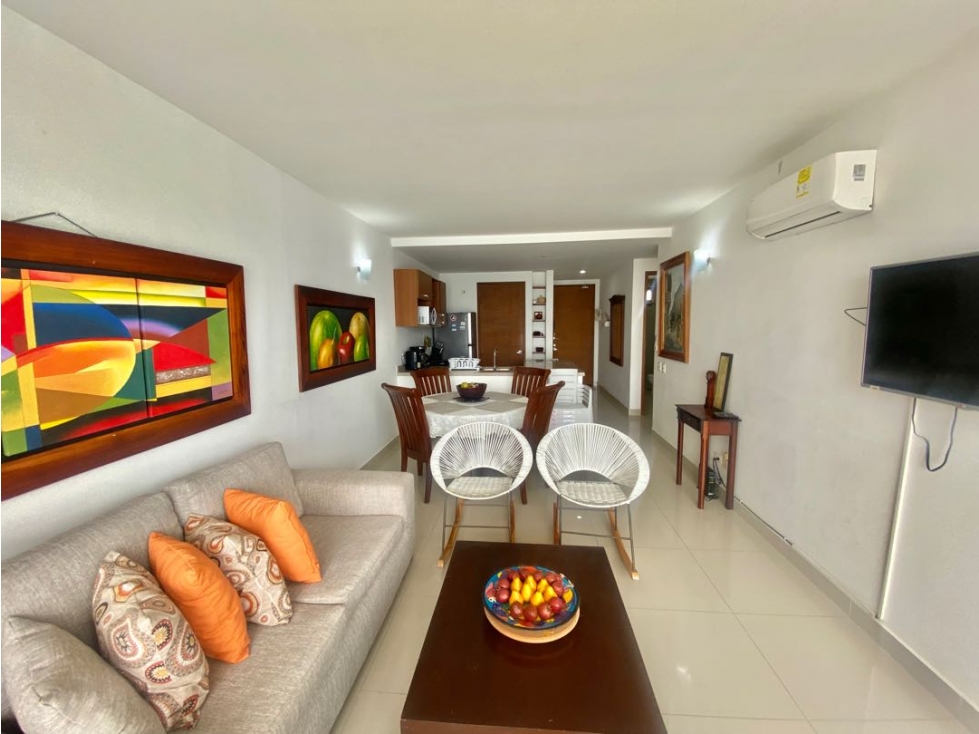 ARRIENDO EN ALTA MAR DE MARBELLA APARTAMENTO AMOBLADO CON DOS ALCOBAS — foto 3