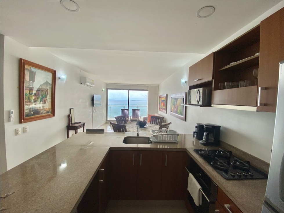 ARRIENDO EN ALTA MAR DE MARBELLA APARTAMENTO AMOBLADO CON DOS ALCOBAS — foto 4