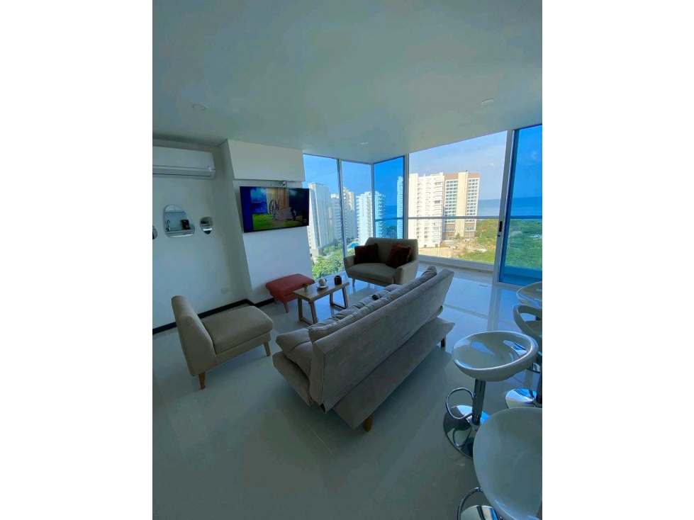 Arriendo apartamento en Santa Marta. Sector Pozos Colorado.CAPACIDAD 6 — foto 3