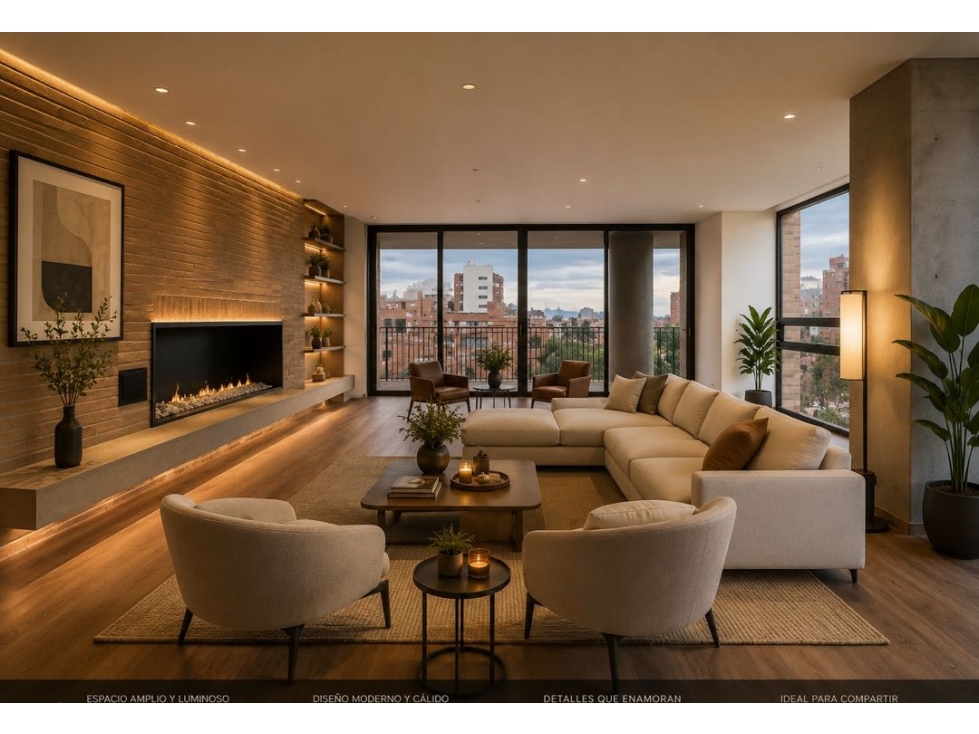 ARRIENDO APARTAMENTO Estrenar 243m2 Vista Verde Piso Alto Cabrera — foto 3