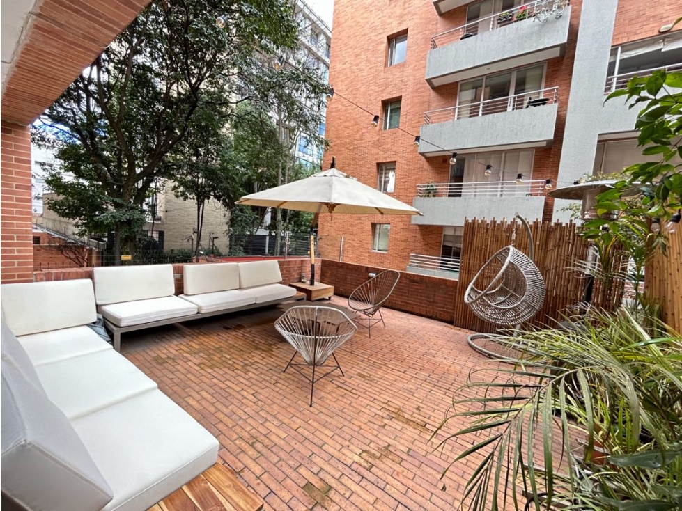 ARRIENDO APARTAMENTO LATERAL CON TERRAZA EN EL VIRREY