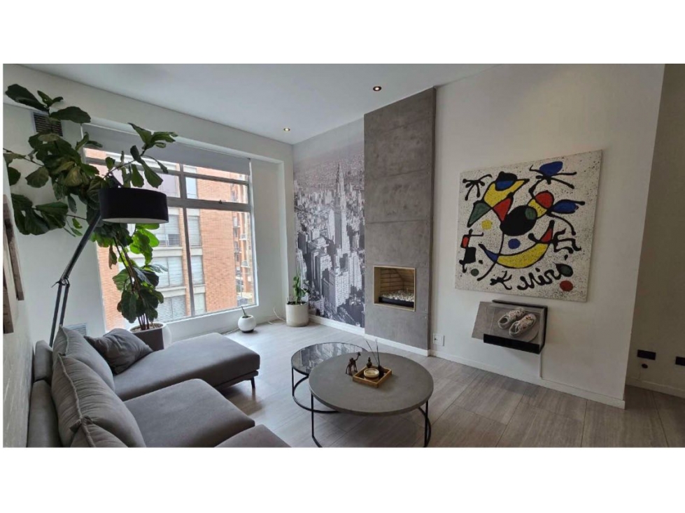 Arriendo Apartamento Loft amoblado en Chico Norte, Bogotá. — foto 2