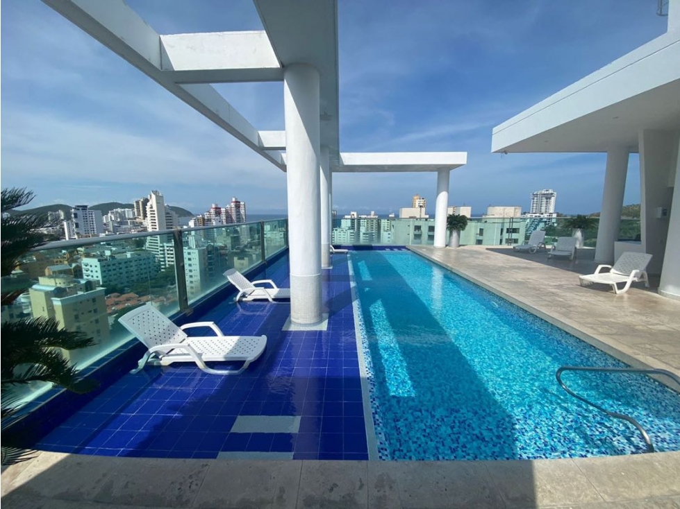 ARRIENDO APARTAMENTO LOFT RODADERO SANTA MARTA. — foto 2