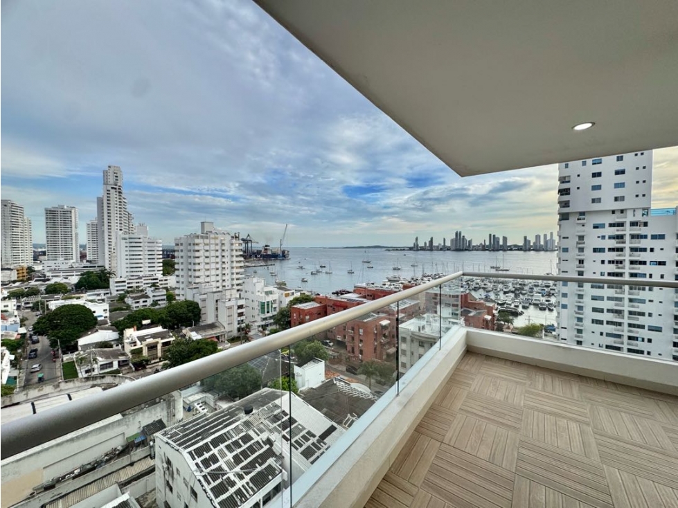 ARRIENDO APARTAMENTO MODERNO EN MANGA DE TRES HABITACIONES