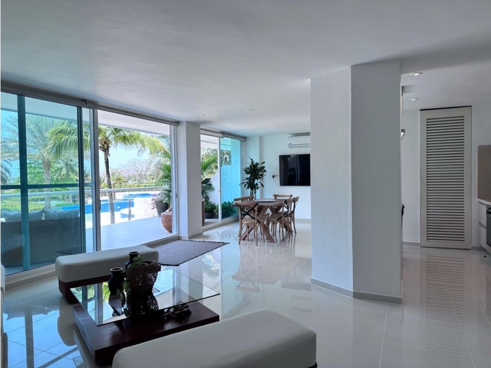 VENTA APARTAMENTO DE LUJO TRES ALCOBAS KARIBANA CARTAGENA GOLF BEACH — foto 5