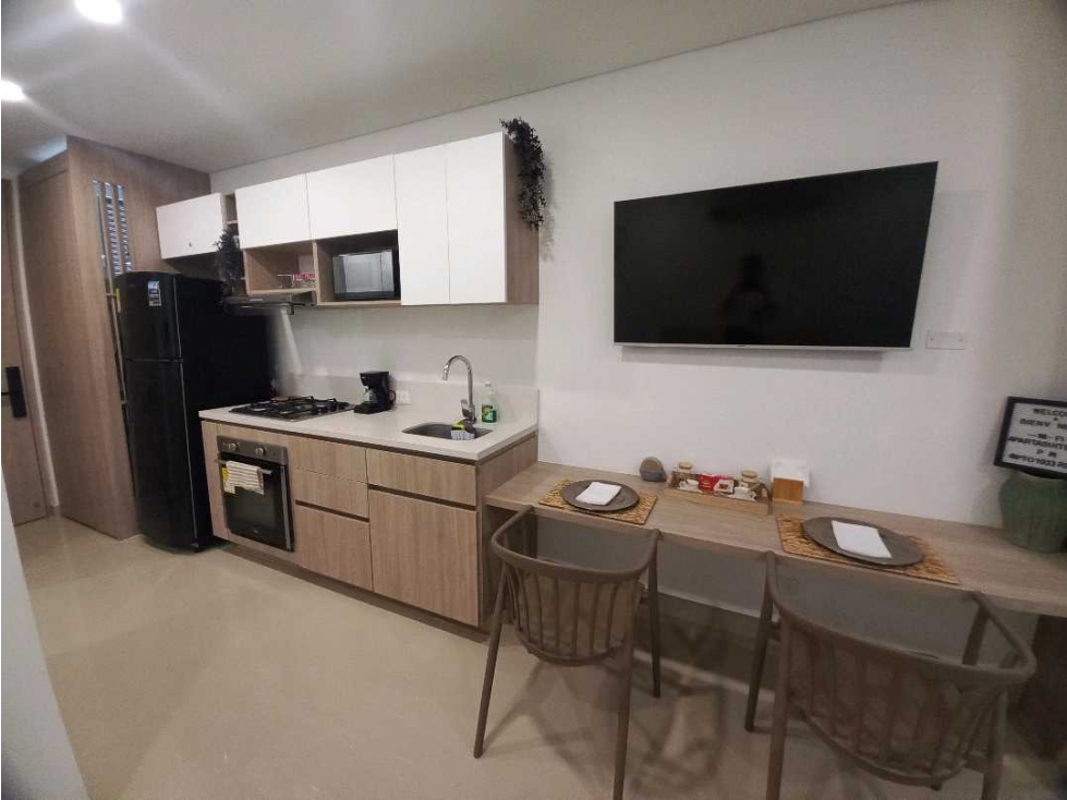 ARRIENDO ACOGEDOR APARTAMENTO AMOBLADO EN RODADERO SUR SANTA MARTA — foto 4