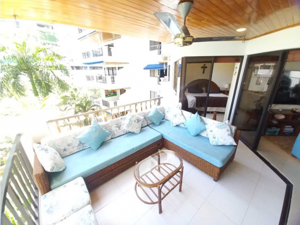 ARRIENDO APARTAMENTOAMOBLADO BELLO HORIZONTE SANTA MARTA - 2