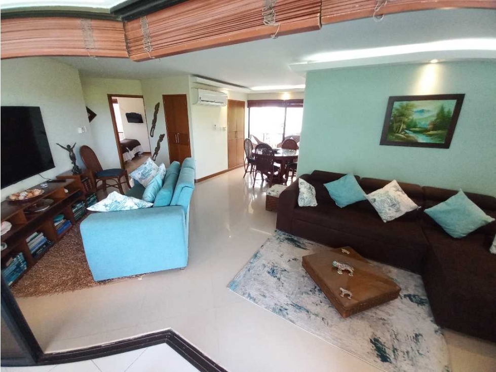 ARRIENDO APARTAMENTOAMOBLADO BELLO HORIZONTE SANTA MARTA - 5