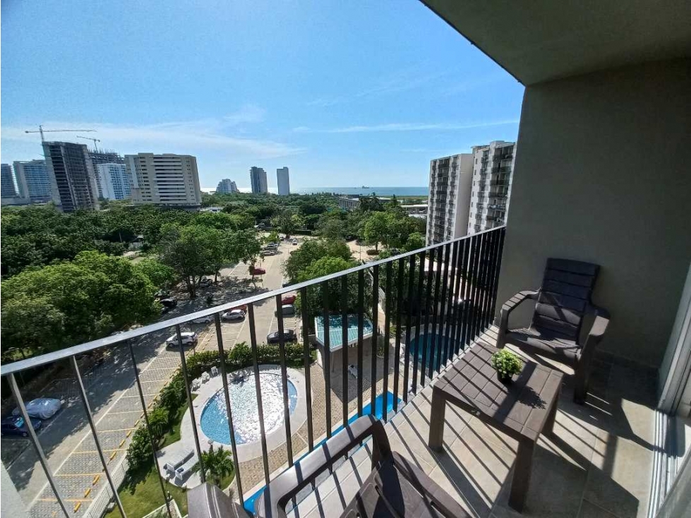 ARRIENDO APARTAMENTOAMOBLADO EN SANTA MARTA POZOS COLORADOS
