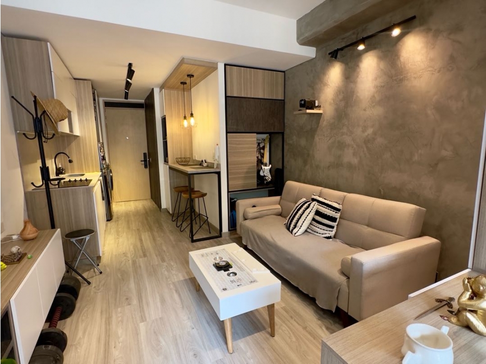 ARRIENDO APTAESTUDIO, NORTH-POINT, 30 MTS, 1 HAB, 1 BAÑO