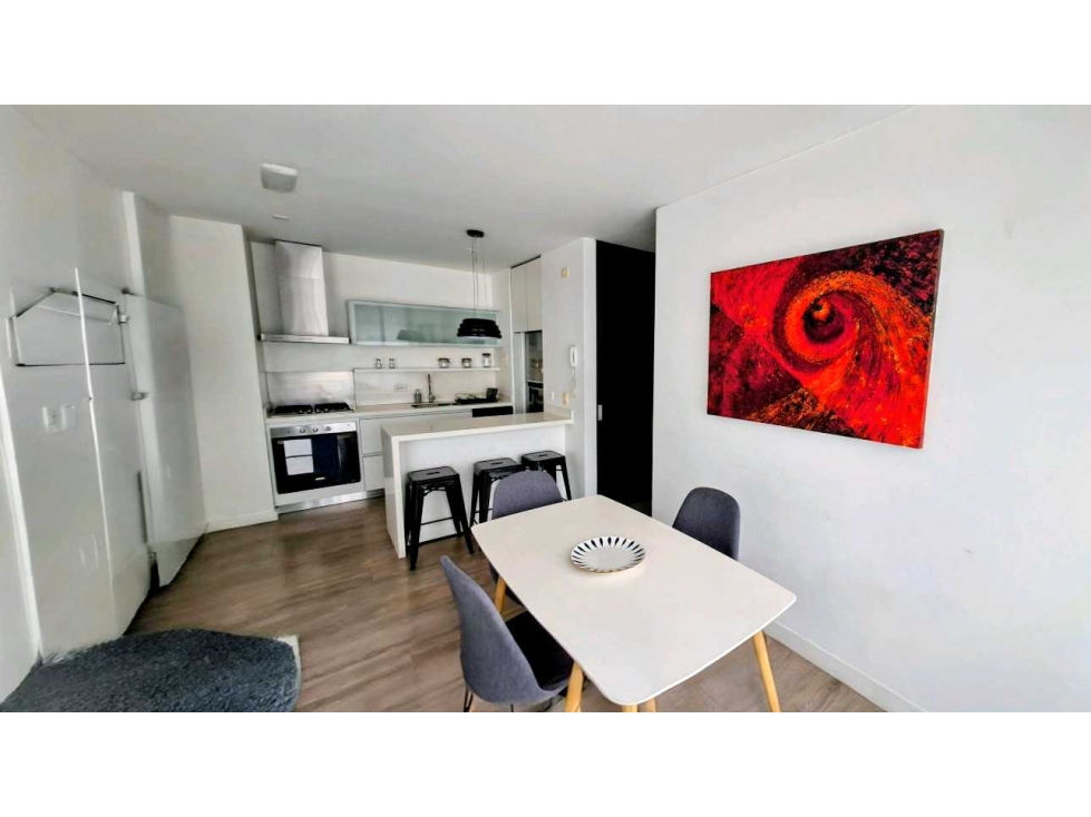 ARRIENDO APTO CHICO AMOBLADO y DOTADO.1 HAB 2 BAÑOS. 1 PARK. ( VM) — foto 6