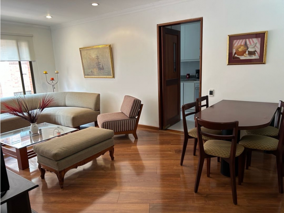 ARRIENDO APTO AMOBLADO DUPLEX. CHICO MUSEO. 2 ALCOBAS. — foto 4