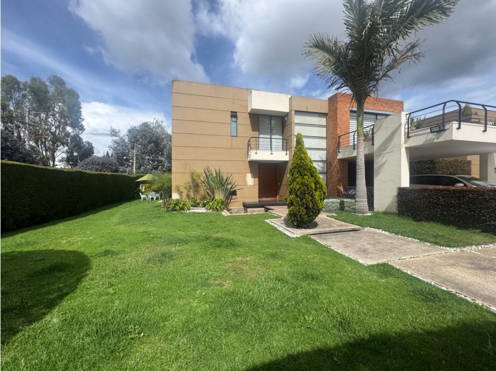 Arriendo casa campestre de dos niveles en chia UNIFAMILIAR - 1