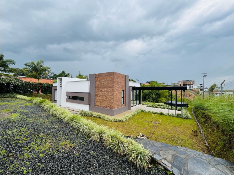 VENTA DE CASA CAMPESTRE EN TRIBUNAS, PEREIRA, VIA ARMENIA, EN PARCELA