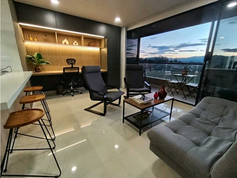 SE VENDE APTO CAMPESTRE EN SAN ANTONIO CON VISTA PANORAMICA
