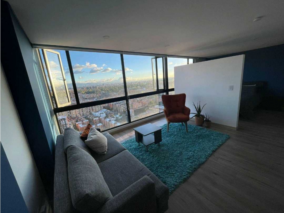 Arriendo MODERNO apartamento tipo LOFT amoblado en Cedritos