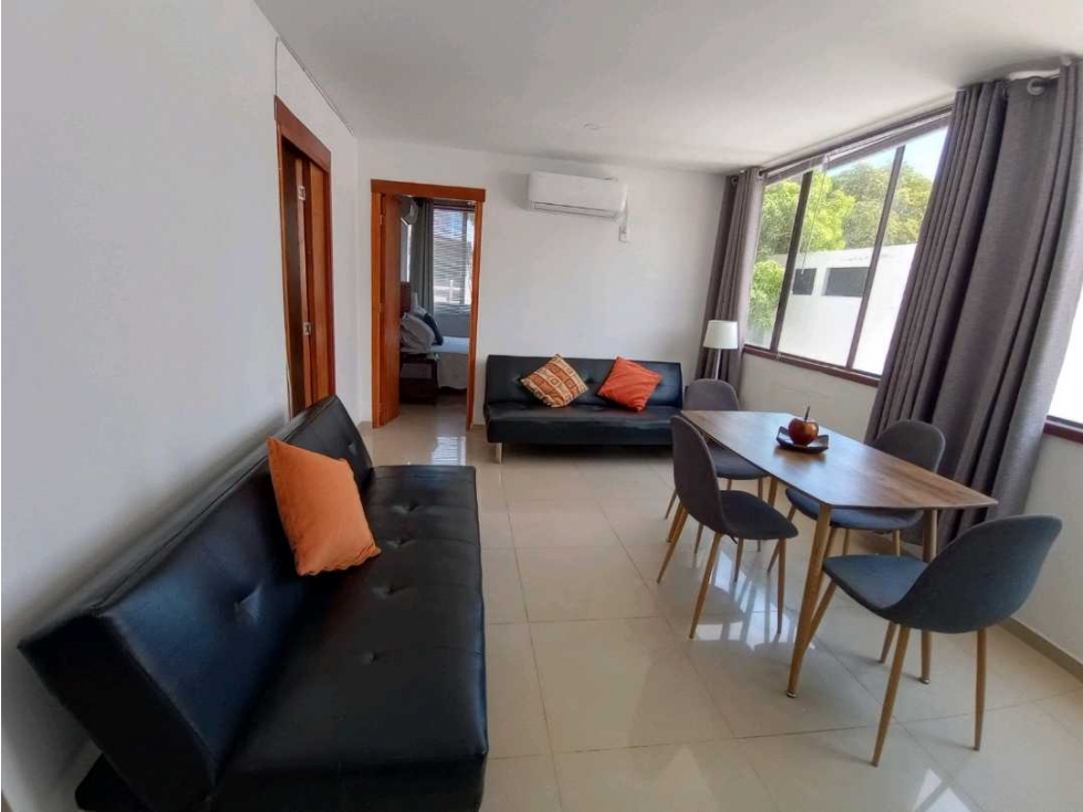 ARRIENDO/VENDO AMPLIO APARTAMENTO DE 1 ALCOBA BOCAGRANDE - CARTAGENA