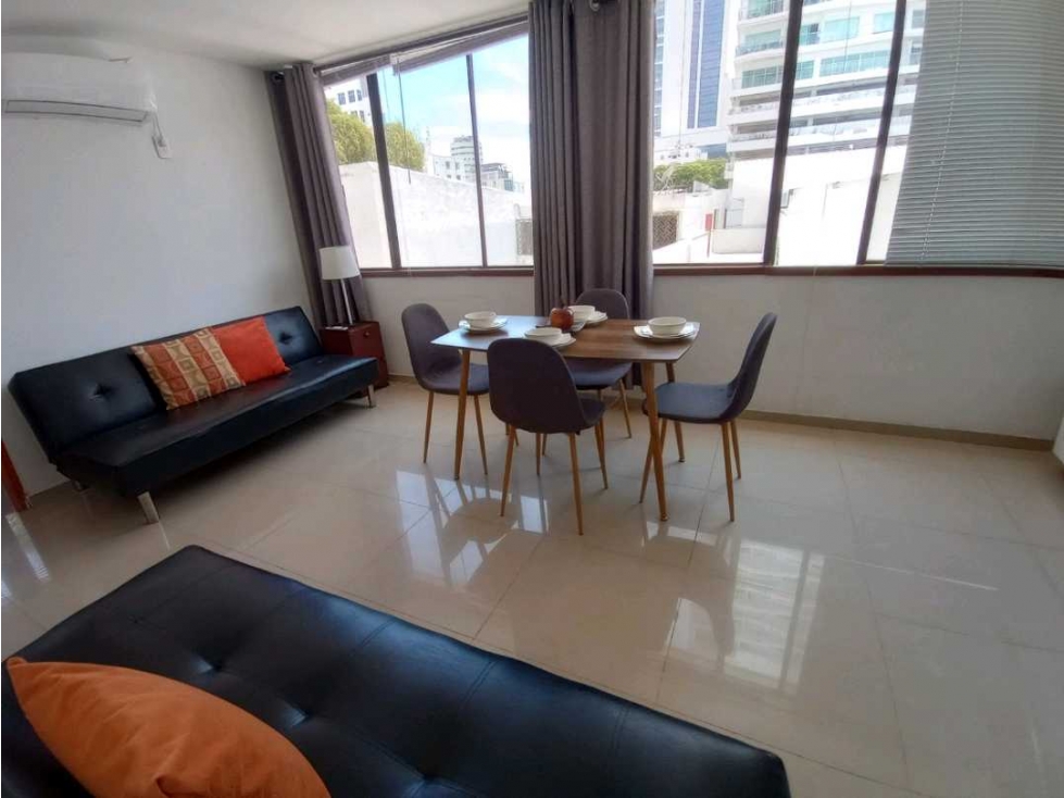 ARRIENDO/VENDO AMPLIO APARTAMENTO DE 1 ALCOBA BOCAGRANDE - CARTAGENA — foto 2