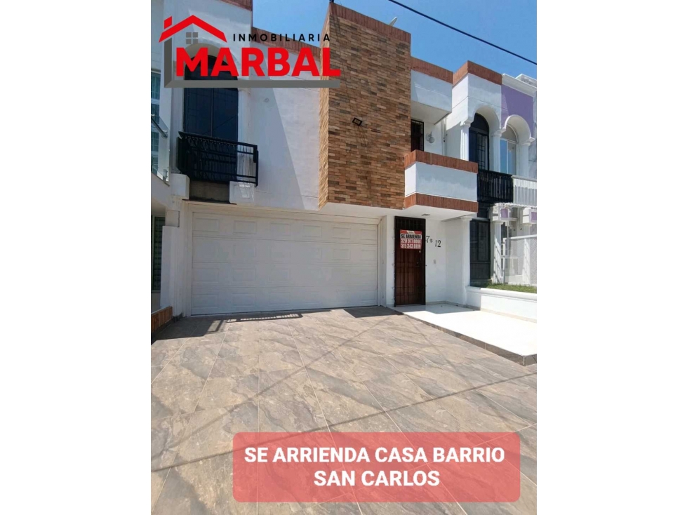 VENDO CASA BARRIO SAN CARLOS - 1