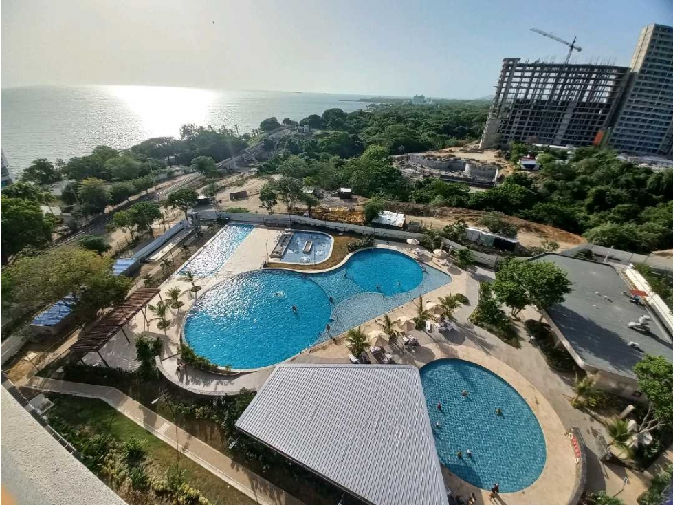 ARRIENDO APARTAMENTO SIN AMOBLAR HERMOSA VISTA SANTA MARTA