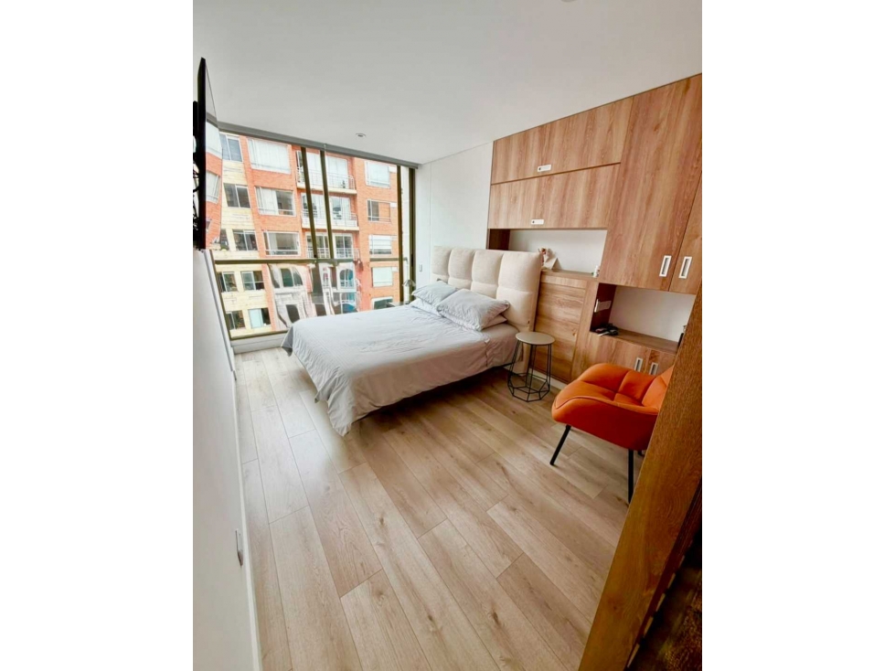 Arriendo/Vendo apartaestudio Chicó Club house 2 garajes