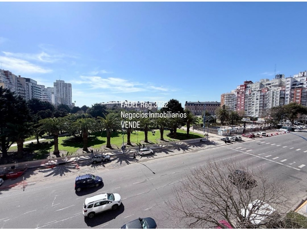 Av. Colón y Tucumán 2 amb.c/dep. al frente Amoblado