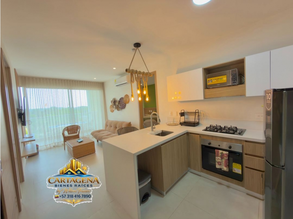 Baia Kristal, Apartamento en Venta, Zona Norte de Cartagena — foto 2