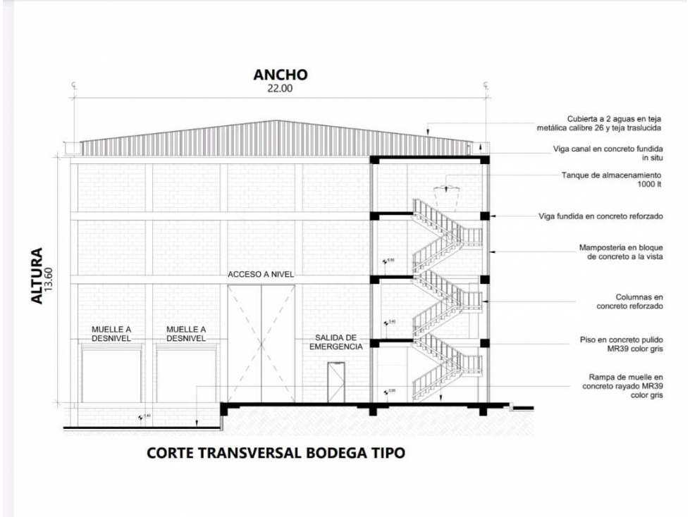 BODEGA EN ARRIENDO PARQUE INDUSTRIAL, SIBERIA - 5